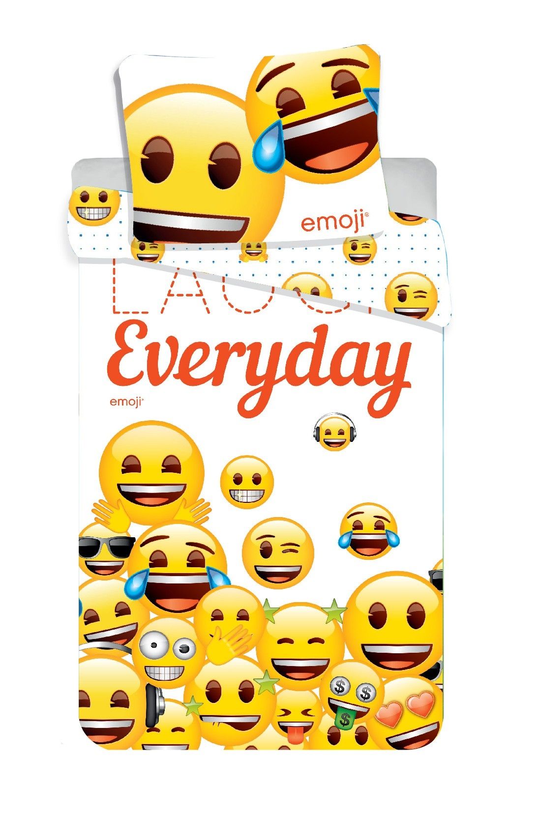 Emoji 213 Laugh Everyday Jerry Fabrics Emoji 213 Laugh Everyday Jerry Fabrics