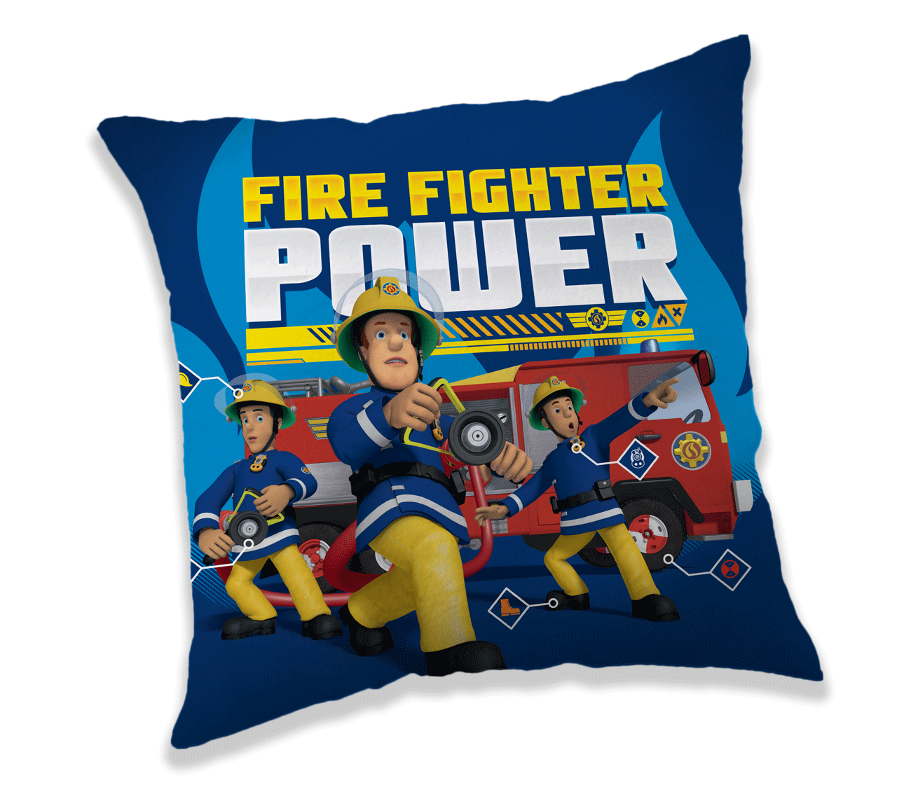 Fireman Sam 02 Cushion Jerry Fabrics