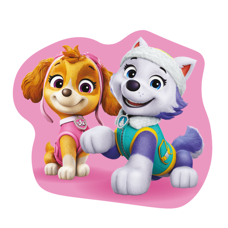 Tlapková patrola "Pink" tvarovaný polštářek obrázek 1