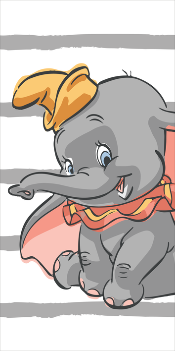 Dumbo "Stripe" beach towel image 1