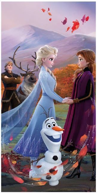 Frozen 2 "Wind" beach towel image 1