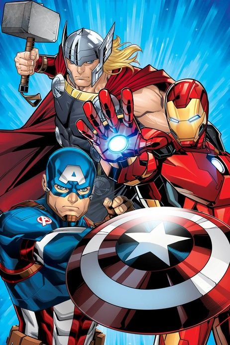 Avengers "Heroes 02" microflannel blanket image 1