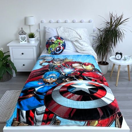 Avengers "Heroes 02" microflannel blanket image 3