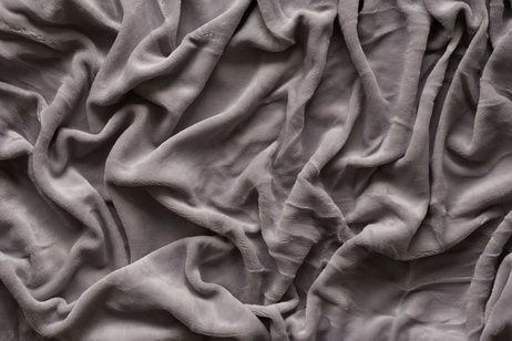 Bed sheet microflanel light grey 180x200 cm image 1