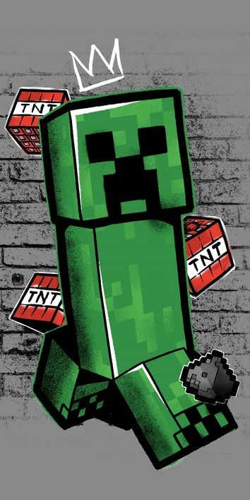 Minecraft "Metro Art Creeper" obrázek 1
