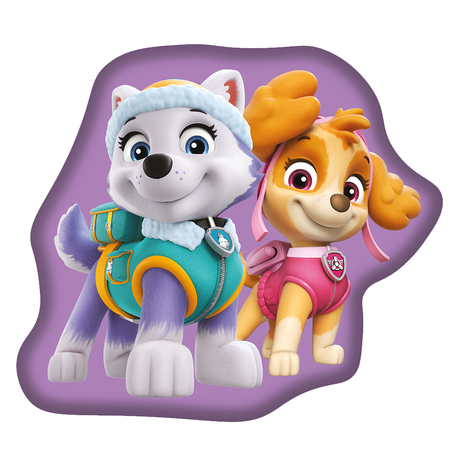 Paw Patrol "Purple" shaped cushion image 1