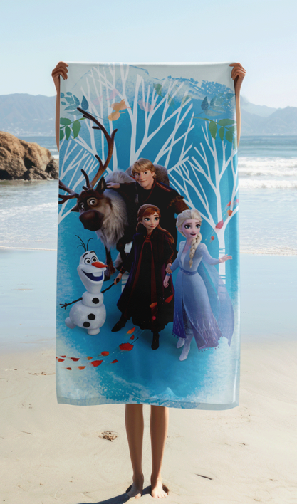 Frozen 2 "Blue" osuška obrázek 2