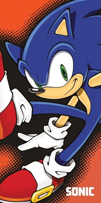 Sonic beach towel image 1