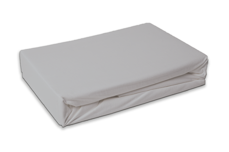 Fitted sheet light grey image 1