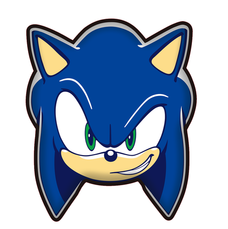Sonic tvarovaný polštářek obrázek 1