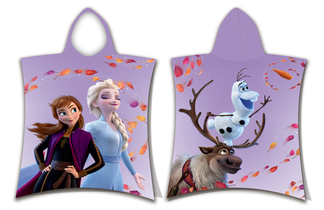 Frozen 2 "Leaves" poncho image 1