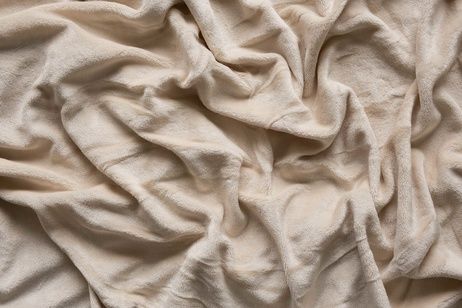 Bed sheet microflanel cream 180x200 cm image 1