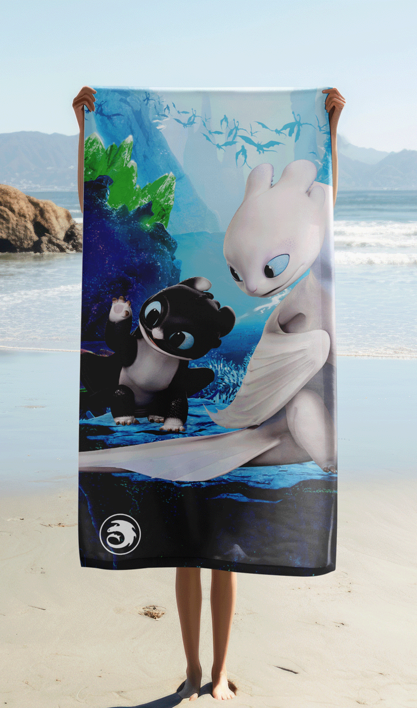 How to Train Your Dragon beach towel image 2