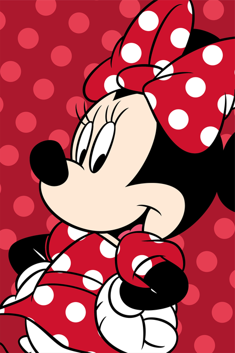 Minnie "Red" microflannel blanket image 1