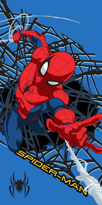 Spider-man "Web Shot" osuška micro obrázek 1