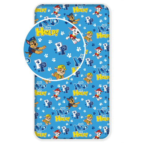Paw Patrol "PP137" fitted sheet image 1