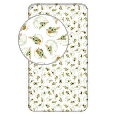 Star Wars "Yoda 02" fitted sheet image 1