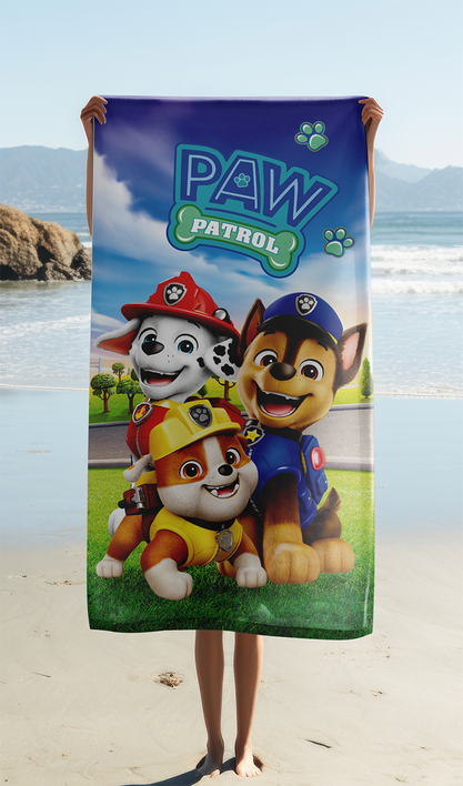 Paw Patrol "Fun Adventure" beach towel micro image 2