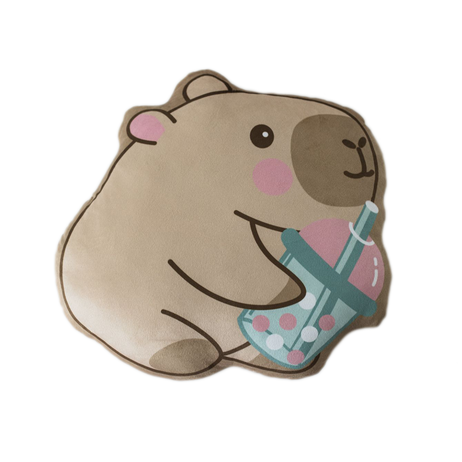 Capybara shaped cushion image 2