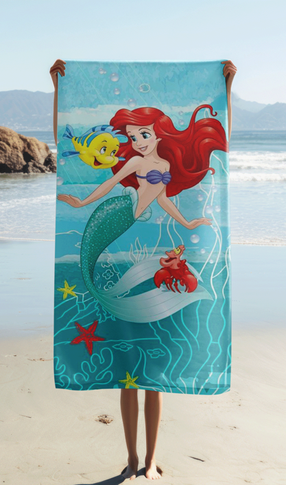 Ariel "Friends" beach towel image 2
