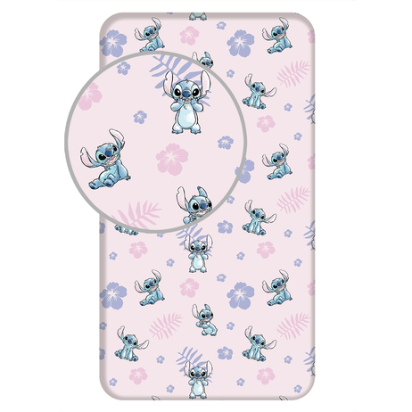Lilo and Stitch "Pink" fitted sheet image 1