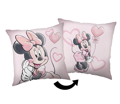 Minnie "Pink heart 02" cushion image 1