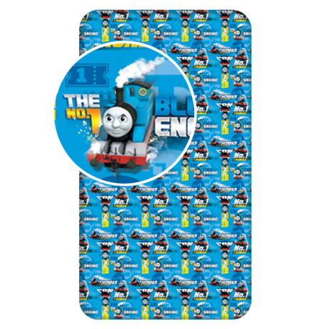 Thomas and Friends "04" fitted sheet image 1