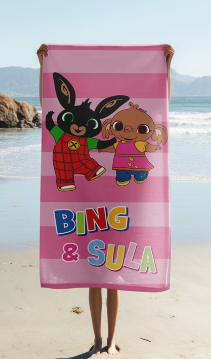 Bing "Playing together" beach towel image 2