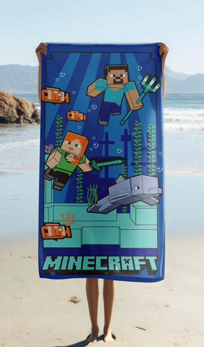 Minecraft "Underwater Fun" osuška micro obrázek 2