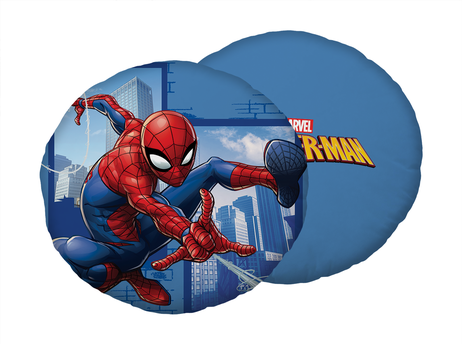 Spider-man "Blue 06" shaped cushion image 1