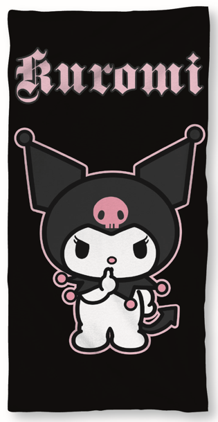 Kuromi osuška obrázek 1