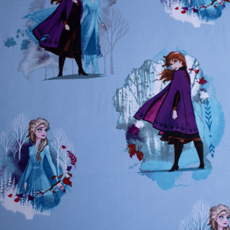 Frozen 2 "Blue Leaves" fitted sheet image 3