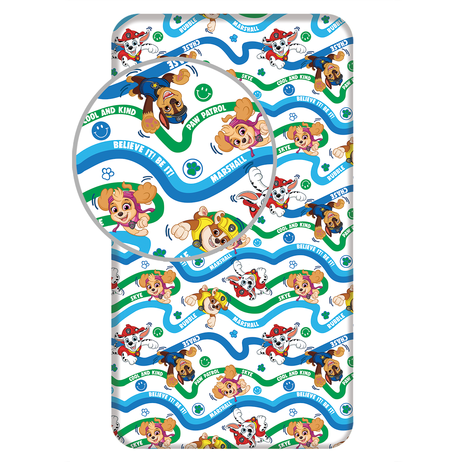 Paw Patrol "Cool and kind" fitted sheet image 1