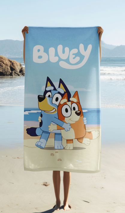 Bluey "Beach" beach towel image 2