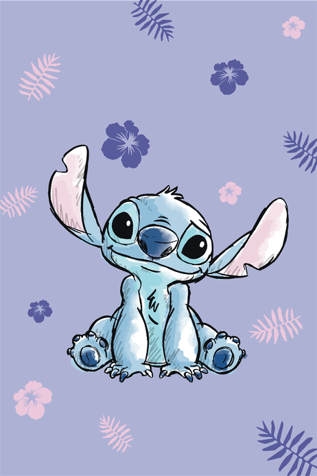 Lilo and Stitch mikroflanelová deka obrázek 1