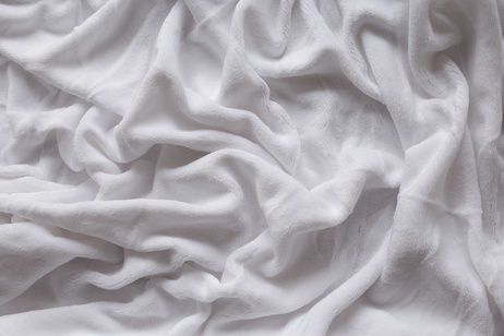 Bed sheet microflanel white 90x200 cm image 1