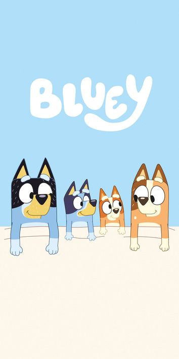 Bluey beach towel image 1