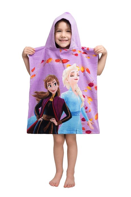 Frozen 2 "Leaves" poncho image 2