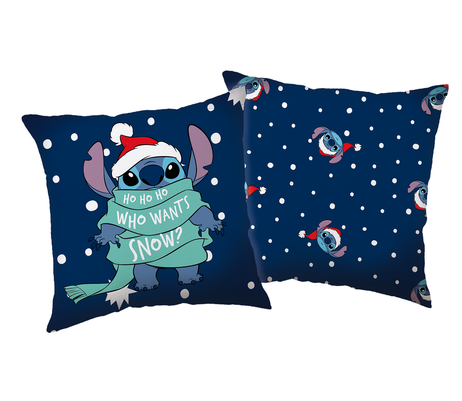 Stitch "Snow Xmas" cushion image 1