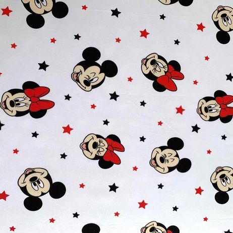 Mickey and Minnie "Stars" fitted sheet image 4
