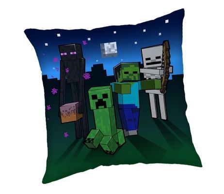 Minecraft "Survive the Night" cushion image 1