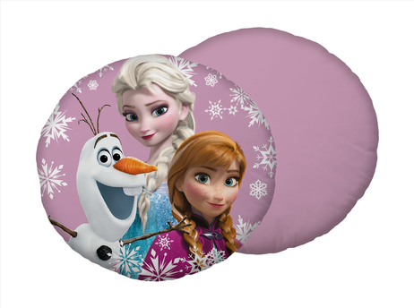 Frozen "Pink" shaped cushion image 1