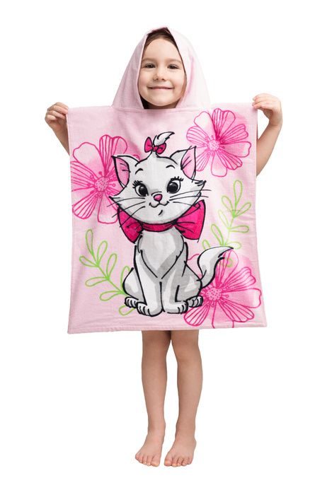 Marie Cat "Pink flower" poncho image 2