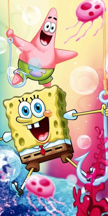 Sponge bob "012" beach towel image 1