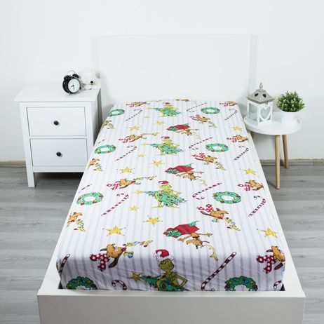 Grinch "Grinchmas" fitted sheet image 2