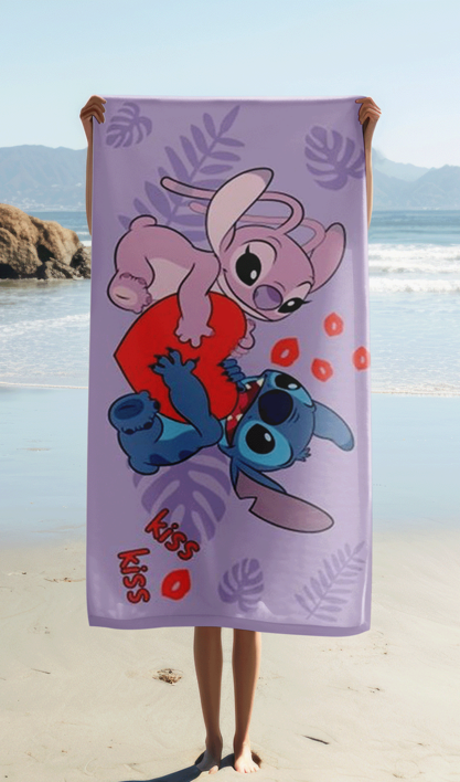 Lilo and Stitch "Kiss" osuška obrázek 2