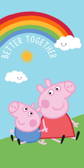 Peppa Pig "PEP132" beach towel image 1