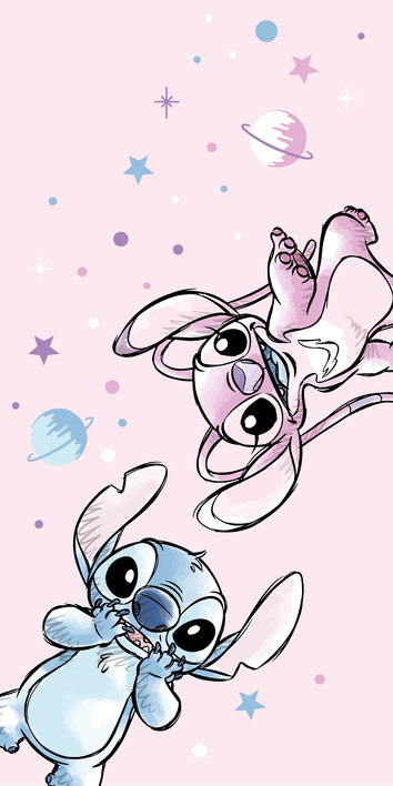 Lilo and Stitch "Universe" beach towel image 1
