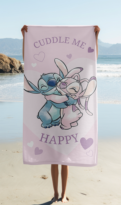 Lilo and Stitch "Cuddle Me" beach towel image 2