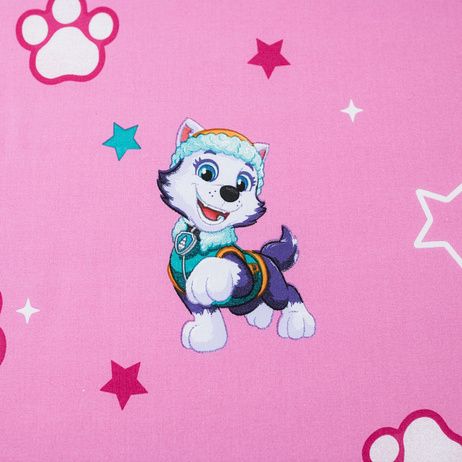 Tlapková patrola "Sweet pink" prostěradlo obrázek 3